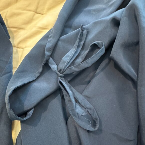 Robed with Love Maid of Honor | Navy Blue Small - Picture 3 of 4